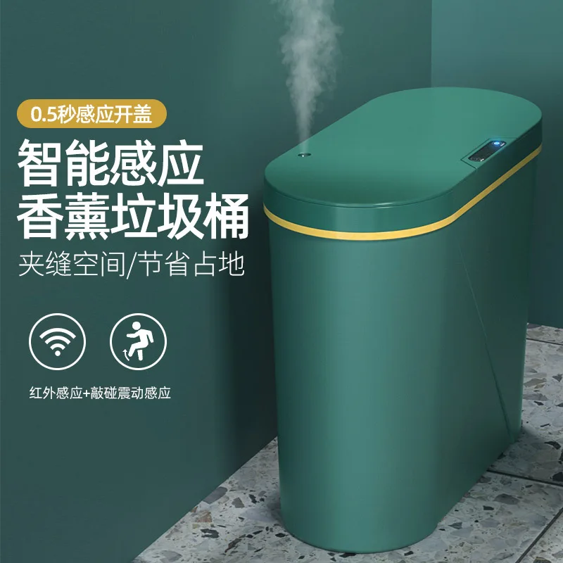 Plastic Smart Mute Induction Creative European Waste Bins Kitchen Storage and Organization Wastebasket Trash Can Bathroom Desk
Plastic Smart Mute Induction Creative European Waste Bins Kitchen Storage and Organization Wastebasket Trash Can Bathroom Desk