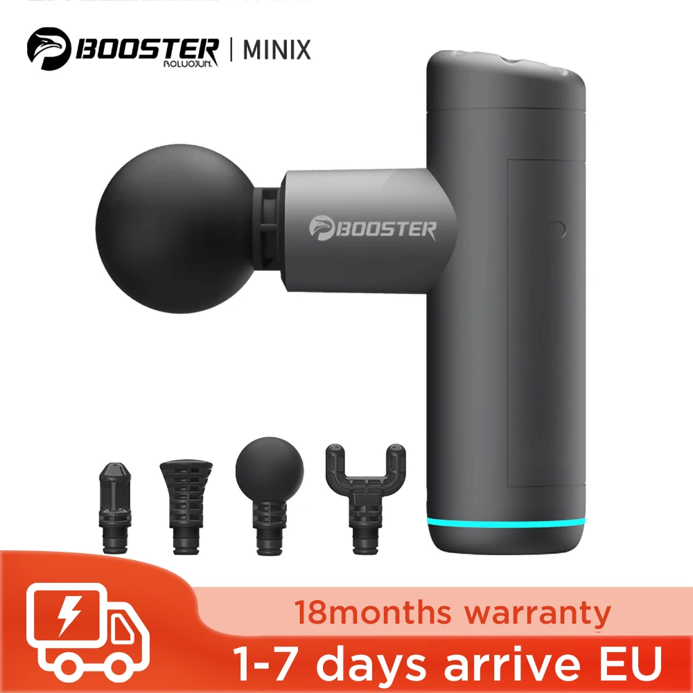 Портативный электронный массажный пистолет Booster MINI X 3 передачи быстрая зарядка 85