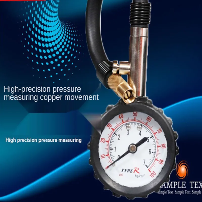 YCCPAUTO Long Tube Tire pressure gauge meter 0-100Psi High-precision Tyre Air Pressure Tester For Car Motorcycle Universal
YCCPAUTO Long Tube Tire pressure gauge meter 0-100Psi High-precision Tyre Air Pressure Tester For Car Motorcycle Universal