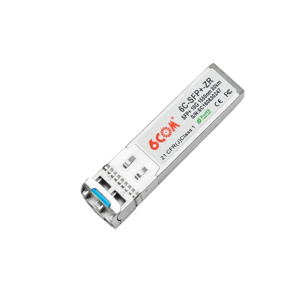 6COM для SFP 10G ZR 10 ГБ/сек. SFP + модуль приемопередатчика SMF 1550nm 80km модуль
6COM для SFP 10G ZR 10 ГБ/сек. SFP + модуль приемопередатчика SMF 1550nm 80km модуль