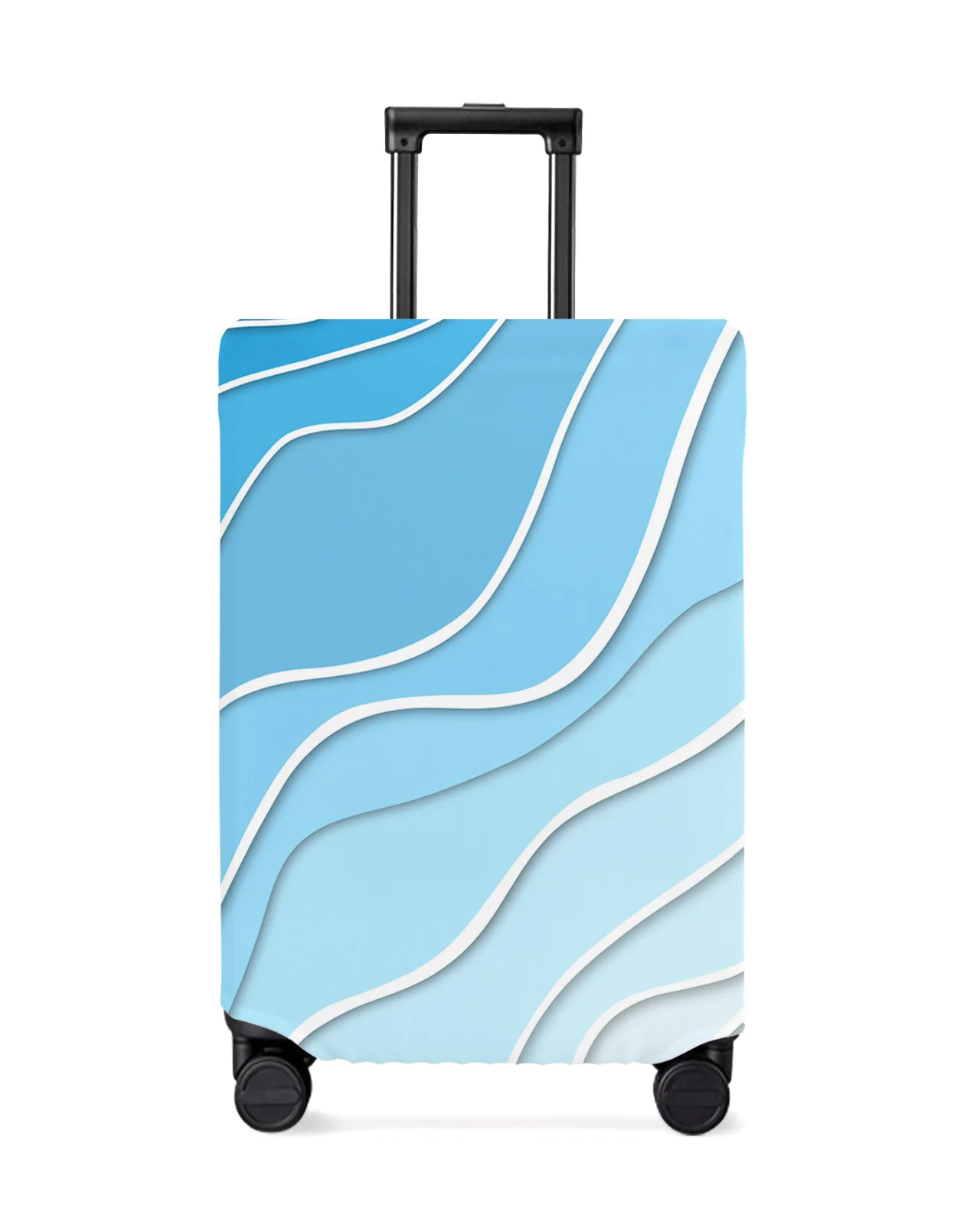 Blue White Gradient Abstract Travel Luggage Cover Elastic Baggage Cover Suitcase Case Dust Cover Travel Accessories
Blue White Gradient Abstract Travel Luggage Cover Elastic Baggage Cover Suitcase Case Dust Cover Travel Accessories