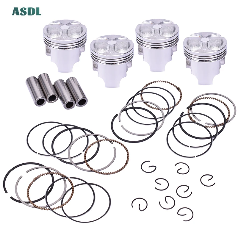 4PCS STD Cylinder Bore Size 49.25mm Pin 14mm Motorcycle Engine Piston Rings set For SUZUKI GSX GSXR GSF250 +25 Oversize 0.25mm
4PCS STD Cylinder Bore Size 49.25mm Pin 14mm Motorcycle Engine Piston Rings set For SUZUKI GSX GSXR GSF250 +25 Oversize 0.25mm