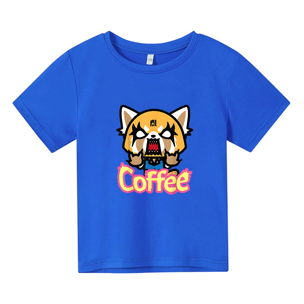 Aggretsuko Retsuko Coffee Printing T-shirts 100% Cotton Summer Short Sleeve Tee-shirt Kawaii Cartoon Graphic Printing Tshirts
Aggretsuko Retsuko Coffee Printing T-shirts 100% Cotton Summer Short Sleeve Tee-shirt Kawaii Cartoon Graphic Printing Tshirts