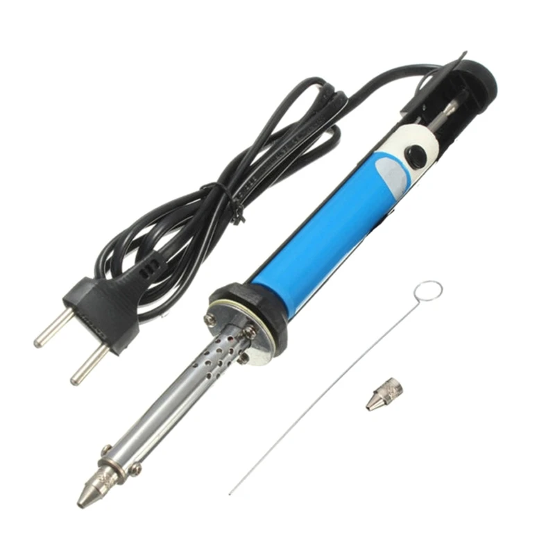 Y5LE Electric Tin Suction Sucker Pen Soldering Iron Set PCB Solder Sucker Desoldering Vacuum Pump Welding Tools AC110V/220V
Y5LE Electric Tin Suction Sucker Pen Soldering Iron Set PCB Solder Sucker Desoldering Vacuum Pump Welding Tools AC110V/220V