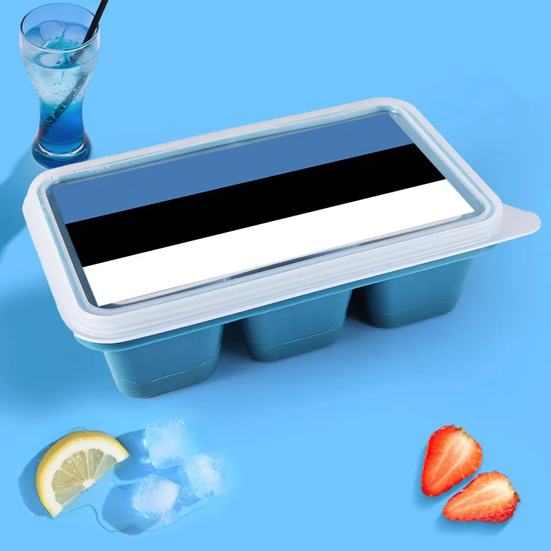 Estonian Flag Gadget Ice Cream Silicone Mold Large Food Grade Cuisine Outils Accessoires with Lids Facial Ice силиконовые формы
Estonian Flag Gadget Ice Cream Silicone Mold Large Food Grade Cuisine Outils Accessoires with Lids Facial Ice силиконовые формы