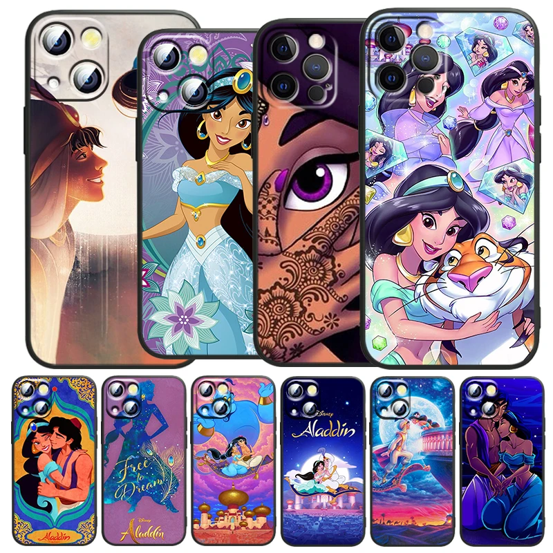 Disney Cartoon Animation Aladdin Jasmine For Apple iPhone 13 12 11 Mini XS XR X Pro MAX 8 7 Plus Soft Phone Case
Disney Cartoon Animation Aladdin Jasmine For Apple iPhone 13 12 11 Mini XS XR X Pro MAX 8 7 Plus Soft Phone Case