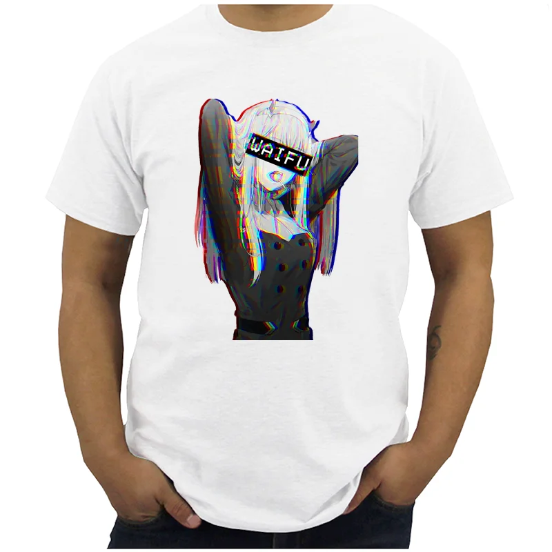 Man's Darling In The Franxx T Shirts Zero Two Waifu Funny Short Sleeves Anime Manga Tees clothing Normal T-Shirts Streetwear 5X
Man's Darling In The Franxx T Shirts Zero Two Waifu Funny Short Sleeves Anime Manga Tees clothing Normal T-Shirts Streetwear 5X