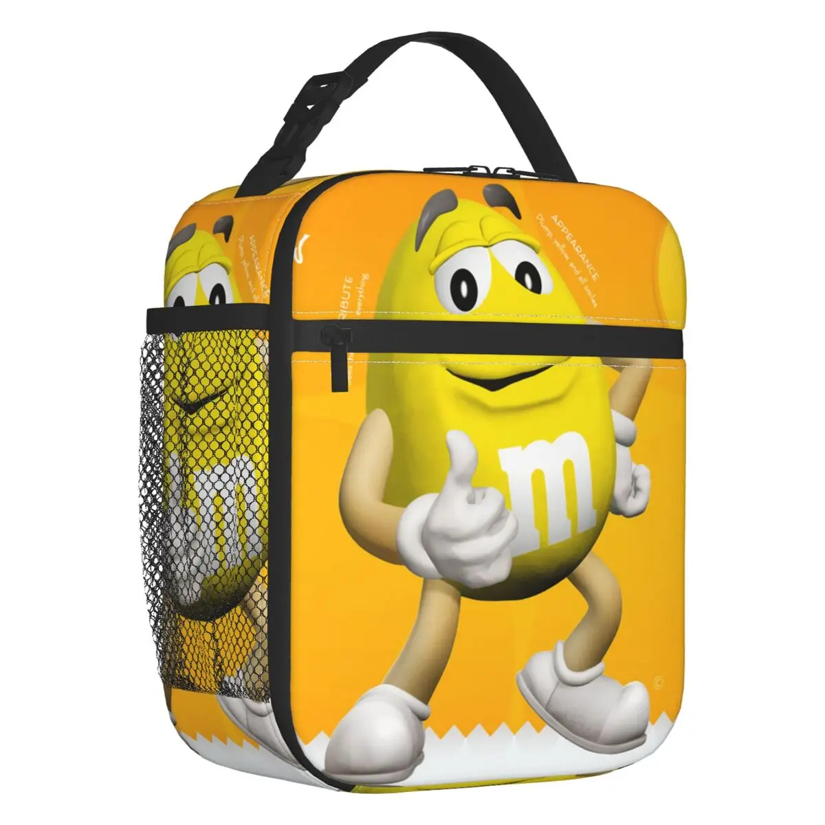 Custom M&M's Chocolate Candy Lunch Bag Men Women Warm Cooler Insulated Lunch Box for Kids School
Custom M&M's Chocolate Candy Lunch Bag Men Women Warm Cooler Insulated Lunch Box for Kids School
