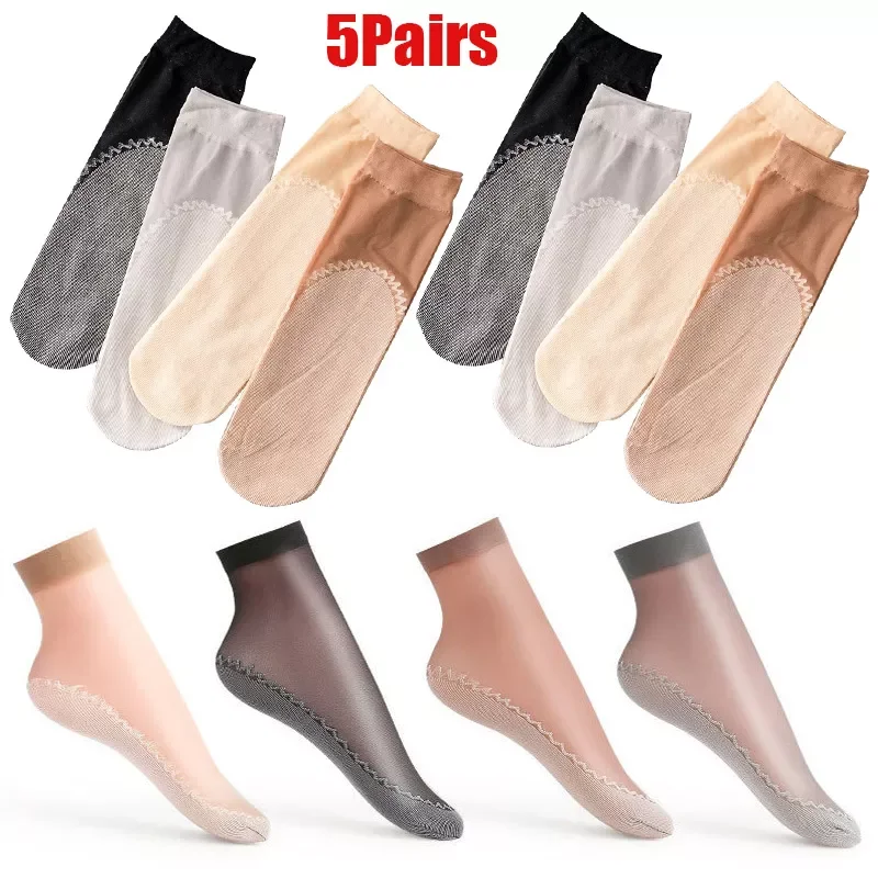 5Pairs Women Socks Velvet Silk Spring Summer Socks Breathable Soft Cotton Bottom Wicking Slip-resistant Short Sock High Quality
5Pairs Women Socks Velvet Silk Spring Summer Socks Breathable Soft Cotton Bottom Wicking Slip-resistant Short Sock High Quality