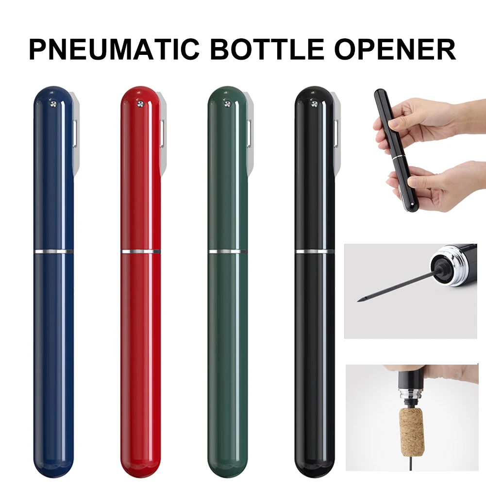 Air Pump Wine Bottle Opener Pen-Shaped Wine Pin Corkscrew Cork Remover Portable Cork Out Tool Kitchen Bar Accessories
Air Pump Wine Bottle Opener Pen-Shaped Wine Pin Corkscrew Cork Remover Portable Cork Out Tool Kitchen Bar Accessories