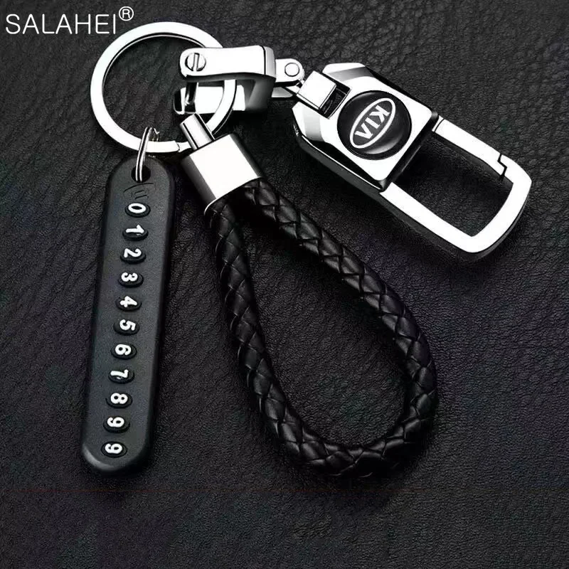 1PC Anti-Lost Car Logo Keychain Keyring Phone Number Plate Braided Rope for Kia 2 3 Rio 4 5 X Sportage 2021 Picanto Cerato K7 K5
1PC Anti-Lost Car Logo Keychain Keyring Phone Number Plate Braided Rope for Kia 2 3 Rio 4 5 X Sportage 2021 Picanto Cerato K7 K5