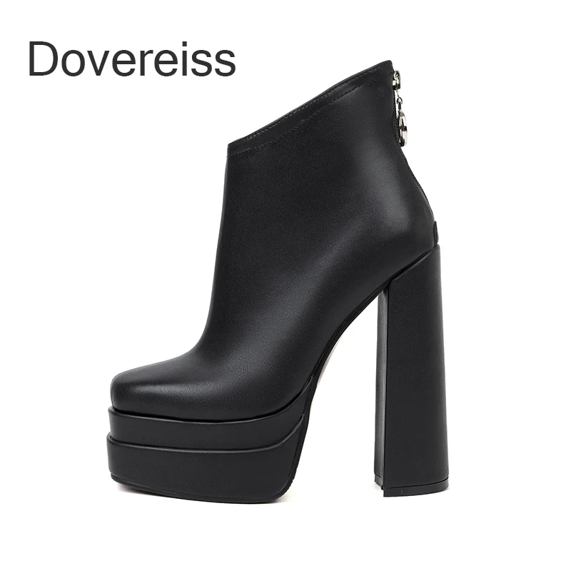 Winter Woman Fashion New Sexy Pure color Platform Waterproof Block heels Clear Heels Boots 41 42 43
Winter Woman Fashion New Sexy Pure color Platform Waterproof Block heels Clear Heels Boots 41 42 43