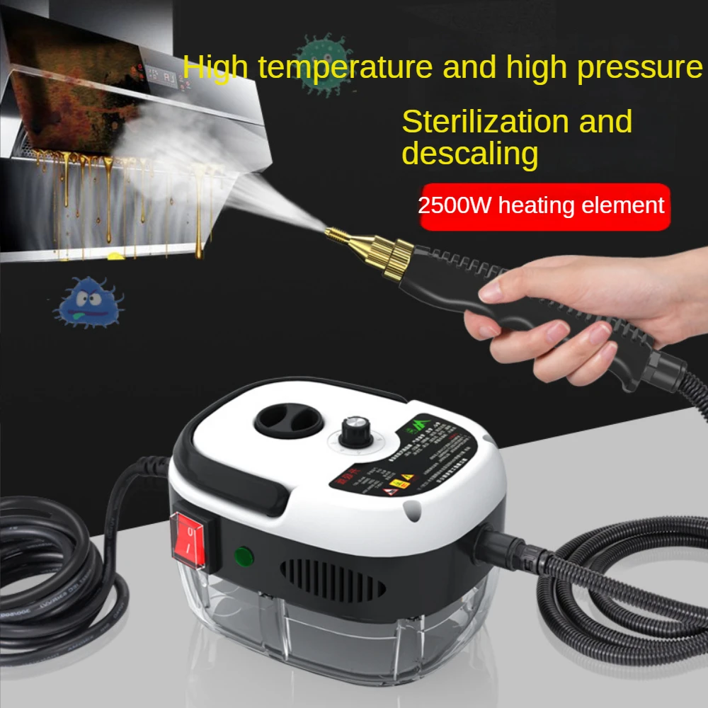 Household Appliances Steam Cleaner High Temperature and Pressure Air Conditioning Kitchen Range Hood Oil Stain 2500W Sterilizer
Household Appliances Steam Cleaner High Temperature and Pressure Air Conditioning Kitchen Range Hood Oil Stain 2500W Sterilizer