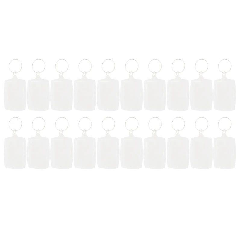 HOT SALE 20Pcs Transparent Blank Insert Photo Picture Frame Key Ring Split Keychain
HOT SALE 20Pcs Transparent Blank Insert Photo Picture Frame Key Ring Split Keychain