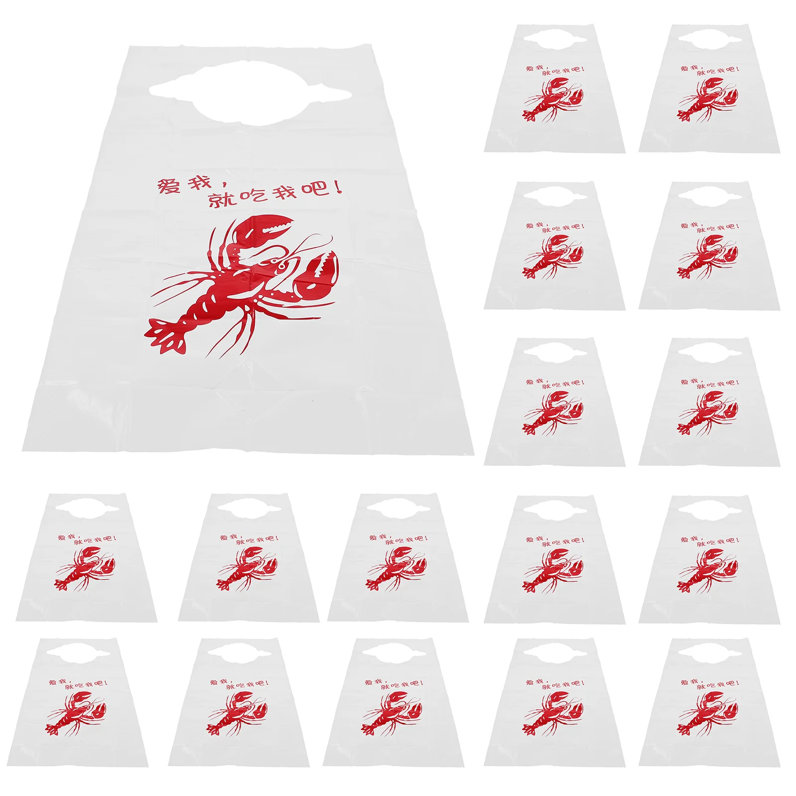 100 Pcs Bib Disposable Adult Bibs Eating Men Crayfish Lobster Adults Plastic Elderly Convenient Seafood
100 Pcs Bib Disposable Adult Bibs Eating Men Crayfish Lobster Adults Plastic Elderly Convenient Seafood