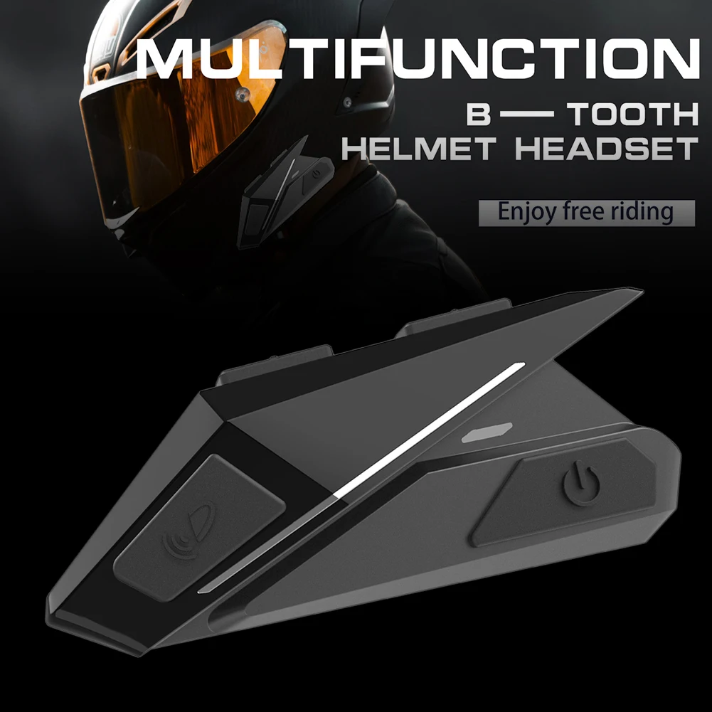 Wireless Motorcycle Helmet Headset B-tooth-Compatible 5.0 Rechargeable Helmet Earphone Stereo Hands-free Call 23Hrs Headphone
Wireless Motorcycle Helmet Headset B-tooth-Compatible 5.0 Rechargeable Helmet Earphone Stereo Hands-free Call 23Hrs Headphone