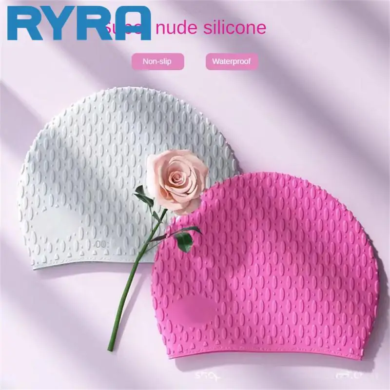 Swimming Cap Larger Elastic Area Silicone Cap Anti-falling Off Adult Swimming Cap Silicone Bubble Particles Swimming Pool Cap
Swimming Cap Larger Elastic Area Silicone Cap Anti-falling Off Adult Swimming Cap Silicone Bubble Particles Swimming Pool Cap