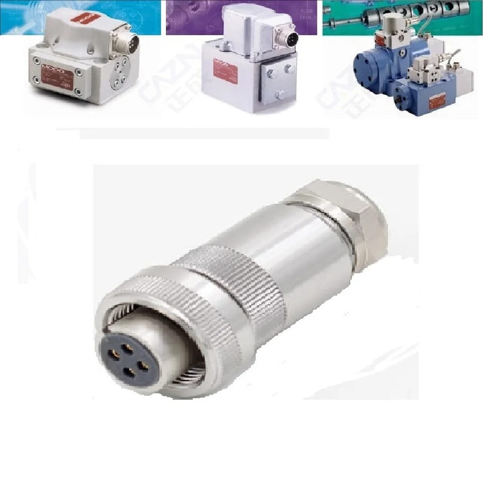 1pcs 4 PIN Plug Connector IP67 Waterproof Pressure Sensors Plug For REXROTH MOOG VICKERS PARKER Proportional Valve Plug
1pcs 4 PIN Plug Connector IP67 Waterproof Pressure Sensors Plug For REXROTH MOOG VICKERS PARKER Proportional Valve Plug