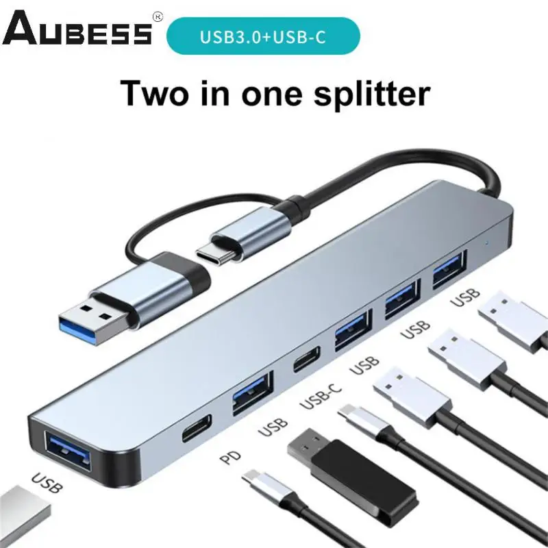 USB3.0 Type C Docking Station USB C HUB 4 Port USB 2.0 Hub PD TF Card Hub 3.0 USB Adapter Station Ultra Slim Portable Data Hub
USB3.0 Type C Docking Station USB C HUB 4 Port USB 2.0 Hub PD TF Card Hub 3.0 USB Adapter Station Ultra Slim Portable Data Hub