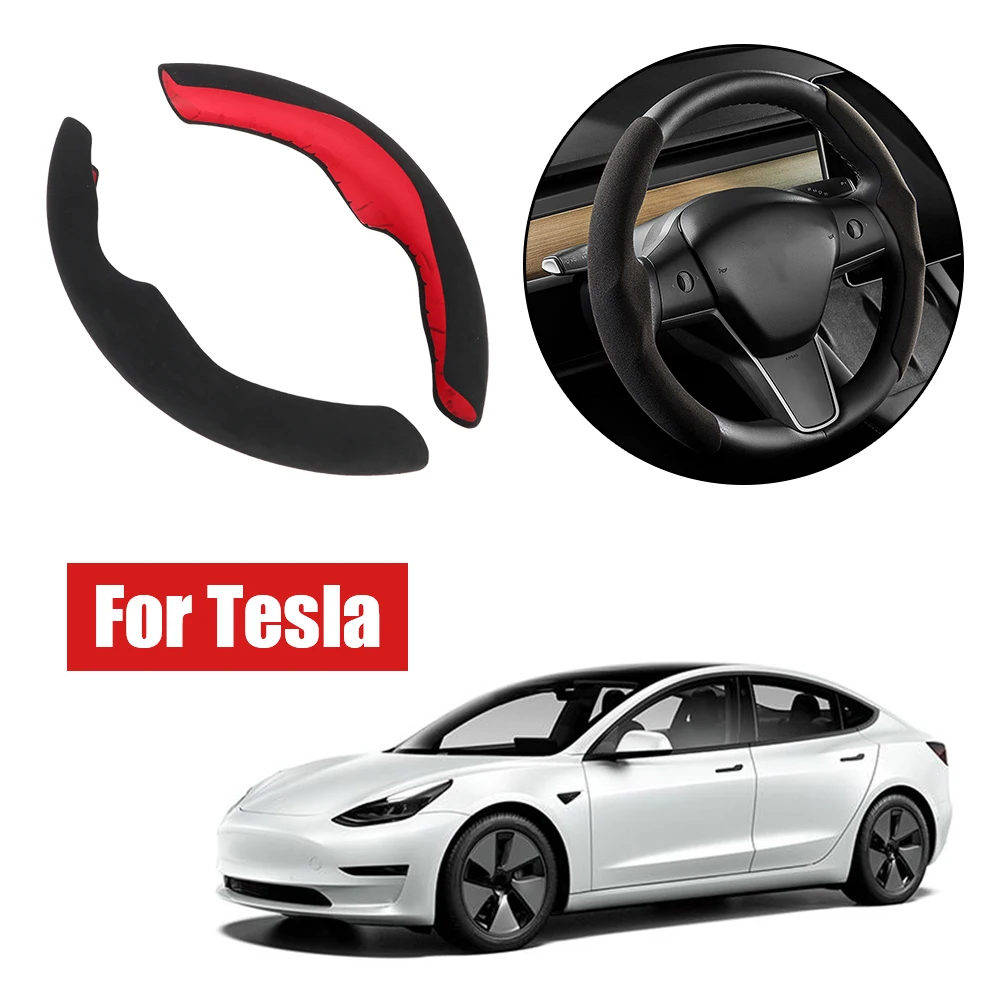 Чехол на руль Tesla Model 3, спортивные кожаные Нескользящие чехлы на руль, воздухопроницаемые аксессуары для автомобиля
Чехол на руль Tesla Model 3, спортивные кожаные Нескользящие чехлы на руль, воздухопроницаемые аксессуары для автомобиля