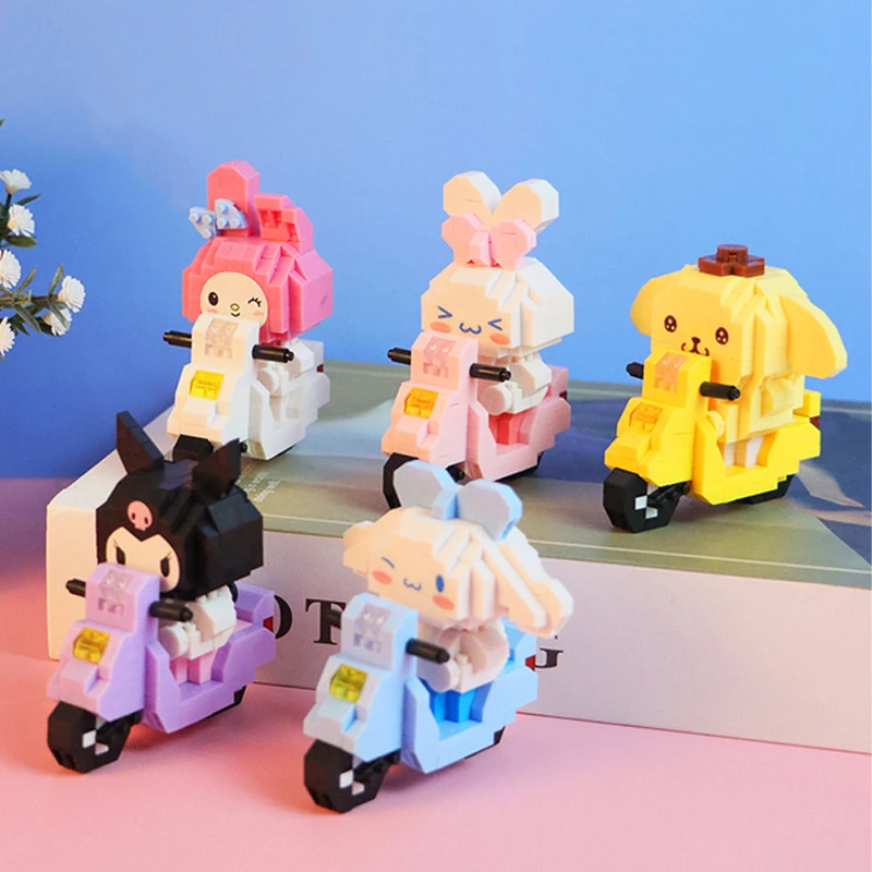 Kawaii Sanrio My Melody Kuromi Cinnamoroll строительные блоки Аниме Фигурка головоломка в сборе канцелярские принадлежности настольное украшение подарок
Kawaii Sanrio My Melody Kuromi Cinnamoroll строительные блоки Аниме Фигурка головоломка в сборе канцелярские принадлежности настольное украшение подарок
