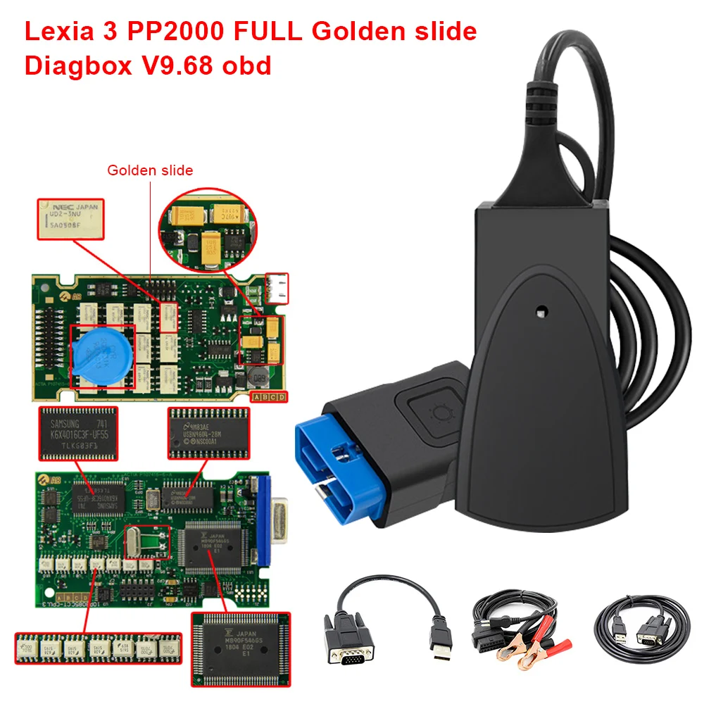 Автомобильный OBD2 диагностический сканер 12 В Lexia 3 Diagbox V9.68 PP2000 921815C считыватель кодов для Peugeot 206 Citroen C1 C2 C3 C4 C6 C8
Автомобильный OBD2 диагностический сканер 12 В Lexia 3 Diagbox V9.68 PP2000 921815C считыватель кодов для Peugeot 206 Citroen C1 C2 C3 C4 C6 C8