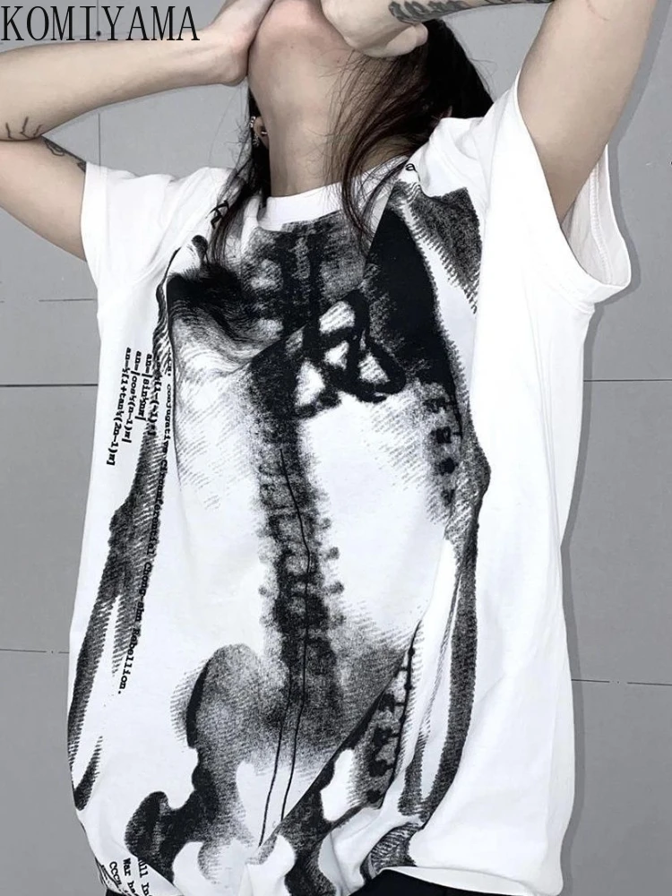 Print Punk Gothic Camisetas Short Sleeve O Neck Summer Casual Loose Tops Korean Fashion 2022 Y2k Streetwear Aesthetic T Shirts
Print Punk Gothic Camisetas Short Sleeve O Neck Summer Casual Loose Tops Korean Fashion 2022 Y2k Streetwear Aesthetic T Shirts