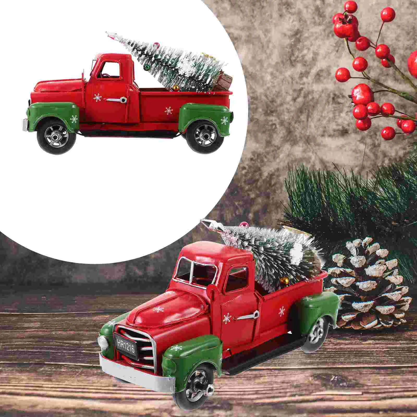 Christmas Decoration Xmas Table Truck Model Ornaments Festival Adornments Plastic Supply Decorative Car
Christmas Decoration Xmas Table Truck Model Ornaments Festival Adornments Plastic Supply Decorative Car