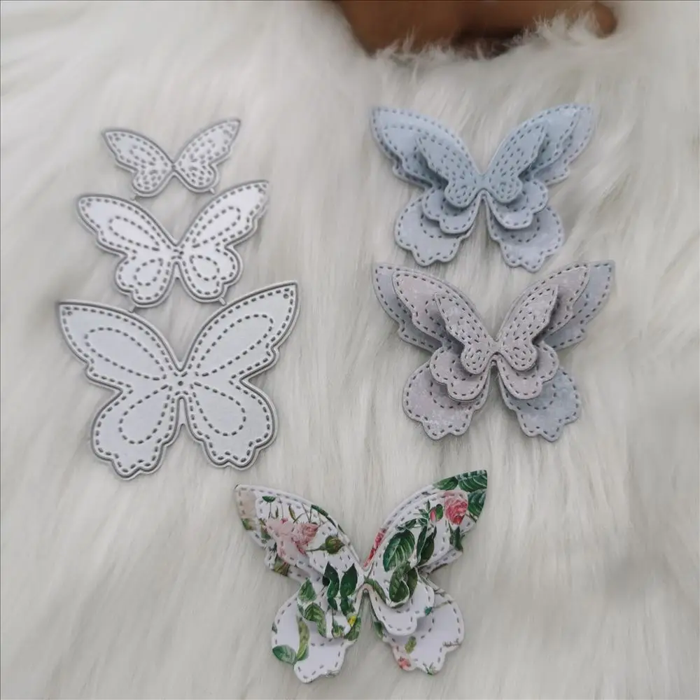 Metal Cutting Dies Three Butterflies Set Decoration Scrapbook Paper Craft Knife Mould Blade Punch Dies Album Decorative Paper Ca
Metal Cutting Dies Three Butterflies Set Decoration Scrapbook Paper Craft Knife Mould Blade Punch Dies Album Decorative Paper Ca