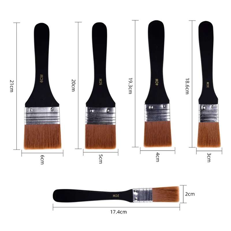 2-8 Cm Hair Painting Brush for Artist Oil Watercolor Powder Acrylic Paint Brushes Professional Nylon Hair Painting Art Supplies
2-8 Cm Hair Painting Brush for Artist Oil Watercolor Powder Acrylic Paint Brushes Professional Nylon Hair Painting Art Supplies