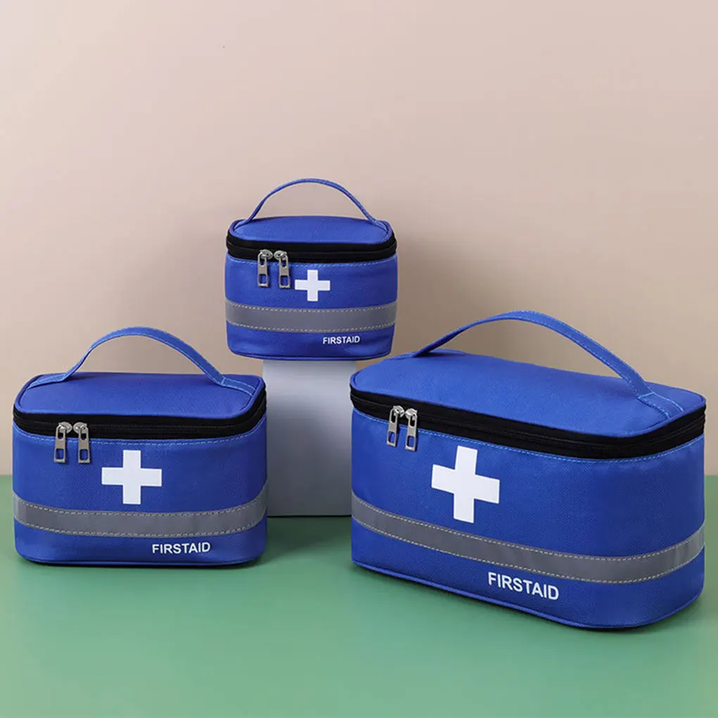 First Aid Kit Bag Portable Waterproof Handle Medicine Bags Space Saving Oxford Cloth Medical Box Camping Emergency
First Aid Kit Bag Portable Waterproof Handle Medicine Bags Space Saving Oxford Cloth Medical Box Camping Emergency