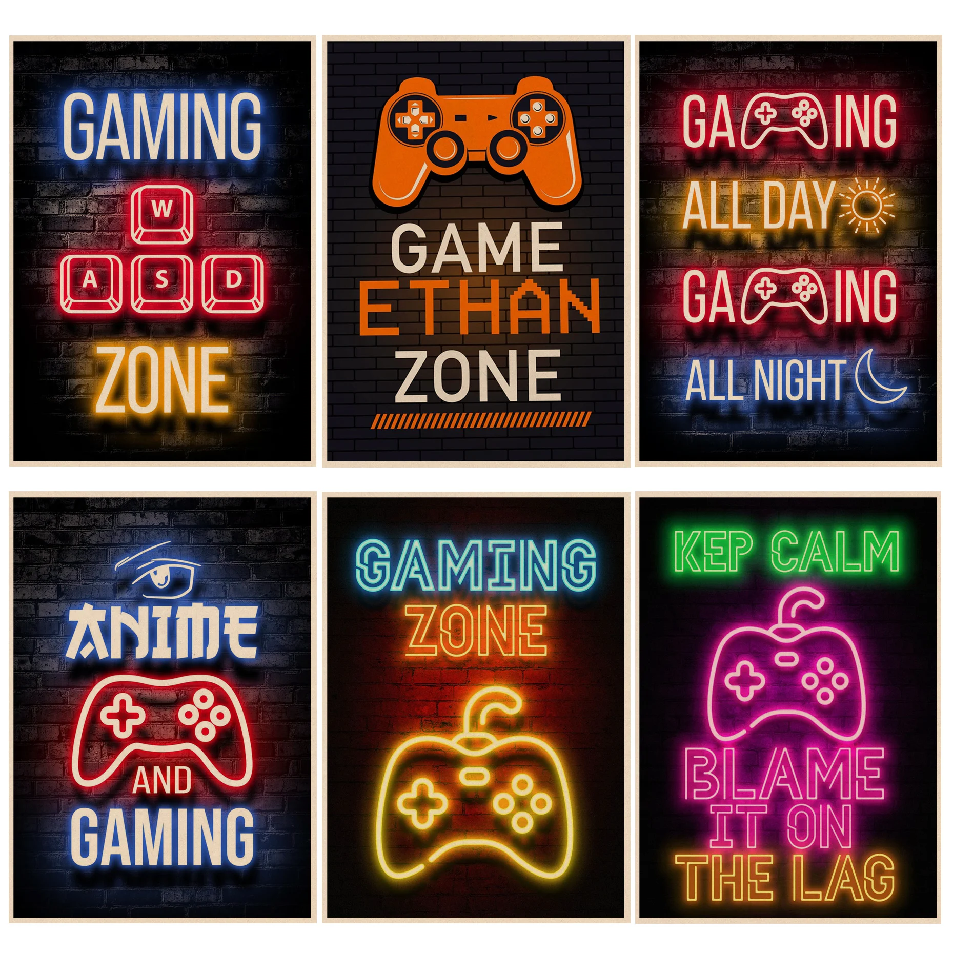 Gaming Zone Movie Posters Retro Kraft Paper Sticker DIY Room Bar Cafe Kawaii Room Decor
Gaming Zone Movie Posters Retro Kraft Paper Sticker DIY Room Bar Cafe Kawaii Room Decor