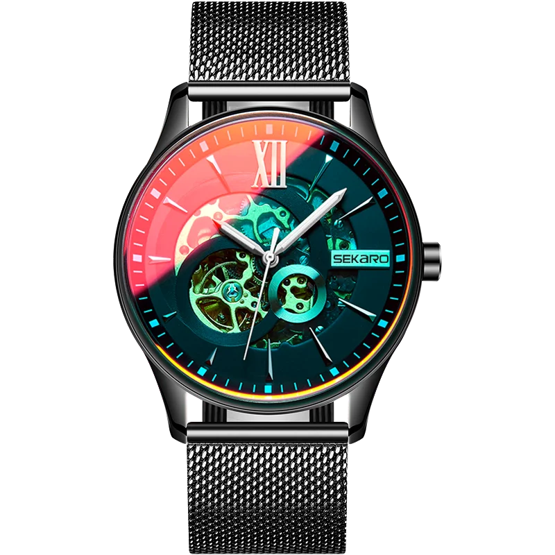 Luxury brand men's watches Skalor watches men's automatic mechanical watches luminous waterproof skeleton men's watches fashion
Luxury brand men's watches Skalor watches men's automatic mechanical watches luminous waterproof skeleton men's watches fashion