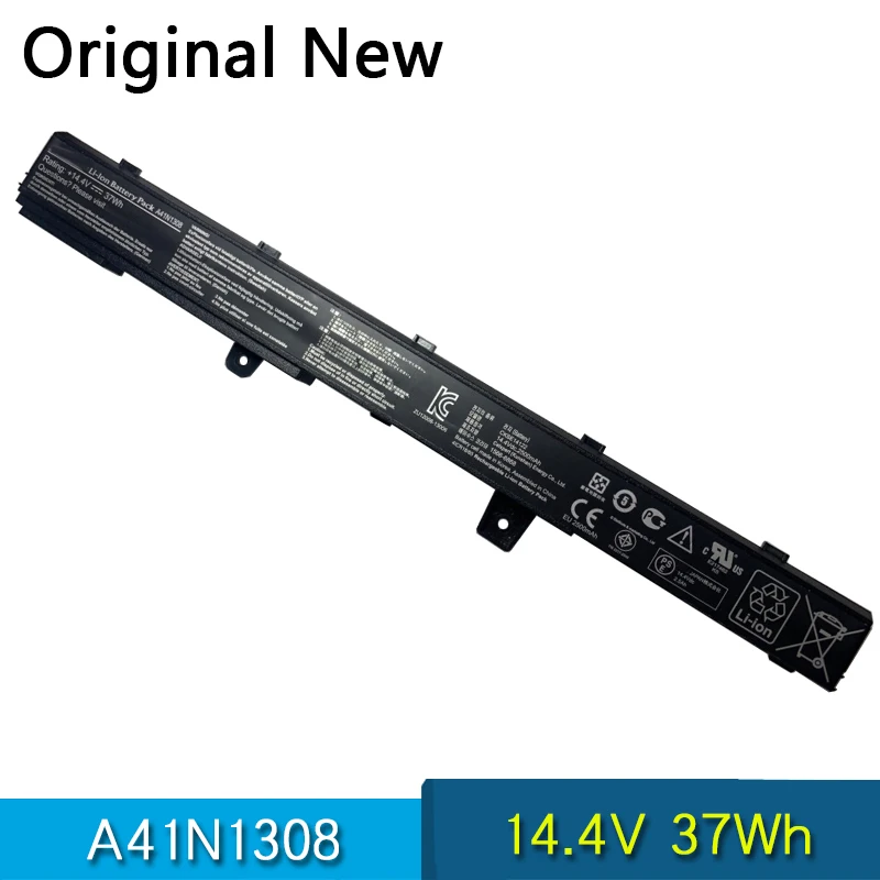 

NEW Original A41N1308 Laptop Battery For ASUS X451 X551 X451C X451CA X551C X551CA X551M X551MA A31LJ91 A31N1319 14.4V 37Wh