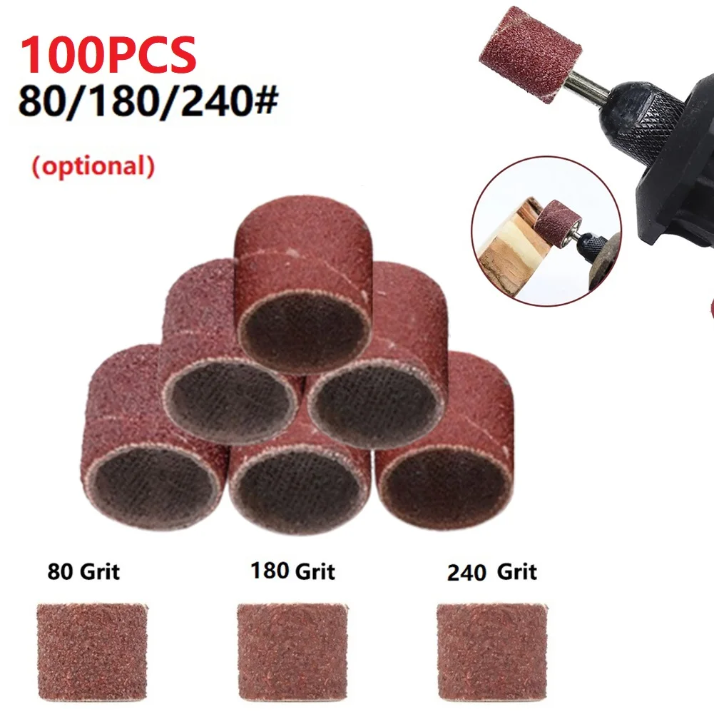 100pcs Drum Sanding Bands Sand Mandrels Drum Sanding Band Sleeves for Woodworking Nail Drill Rotary Abrasive Tools 2.7mm
100pcs Drum Sanding Bands Sand Mandrels Drum Sanding Band Sleeves for Woodworking Nail Drill Rotary Abrasive Tools 2.7mm