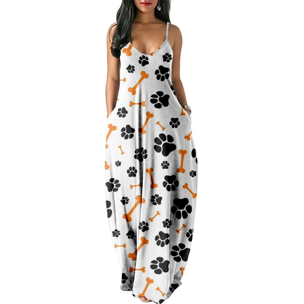 Women Maxi Dresses Sexy Casual Loose Long Dress Animal Pattern High Split Spring Summer Ladies Beach Holiday Halter Dresses 10
Women Maxi Dresses Sexy Casual Loose Long Dress Animal Pattern High Split Spring Summer Ladies Beach Holiday Halter Dresses 10
