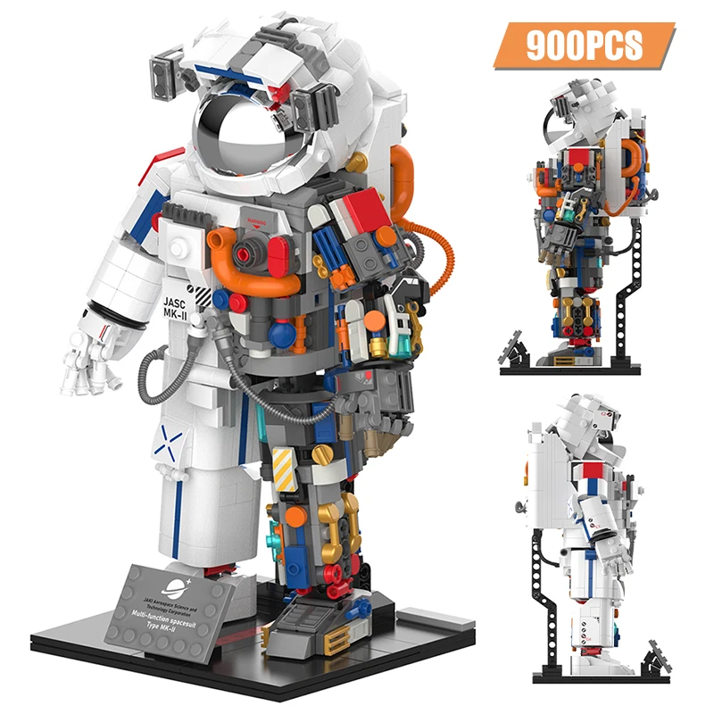 900 Pcs Friends City Aerospace Technical Space Astronaut Model Building Blocks Moon Explore Spaceman Robot Bricks Toys For Kids
900 Pcs Friends City Aerospace Technical Space Astronaut Model Building Blocks Moon Explore Spaceman Robot Bricks Toys For Kids