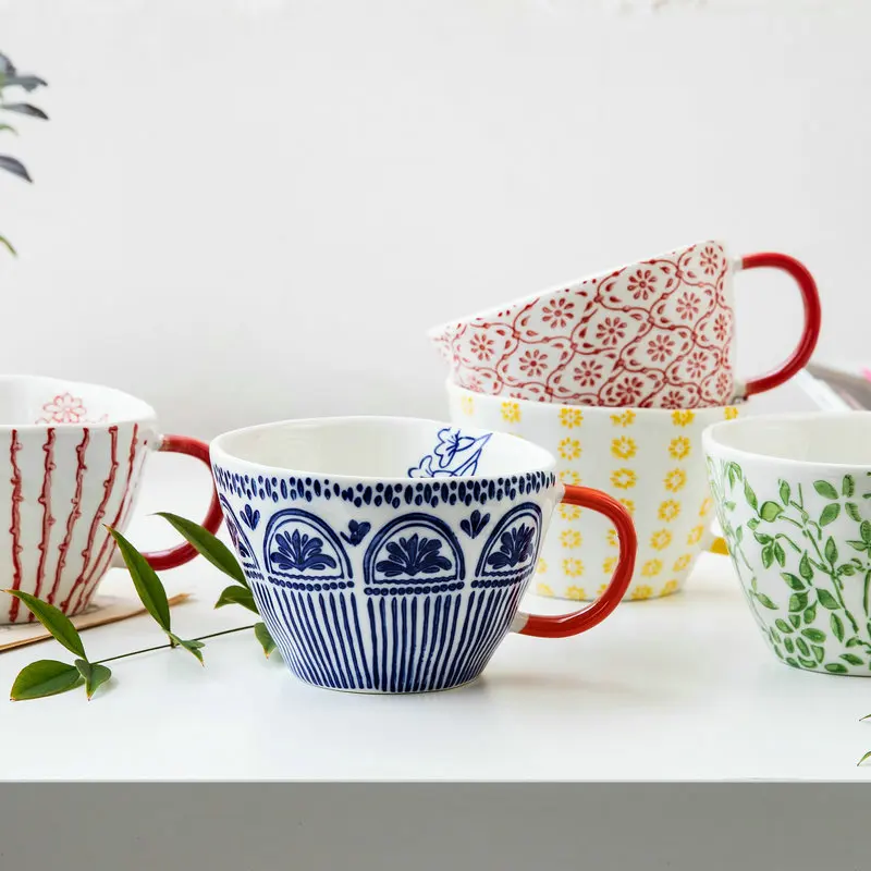 Irregular shape Nordic ceramic mug breakfast tea milk cup kitchen office appliances dining table new home furnishings
Irregular shape Nordic ceramic mug breakfast tea milk cup kitchen office appliances dining table new home furnishings