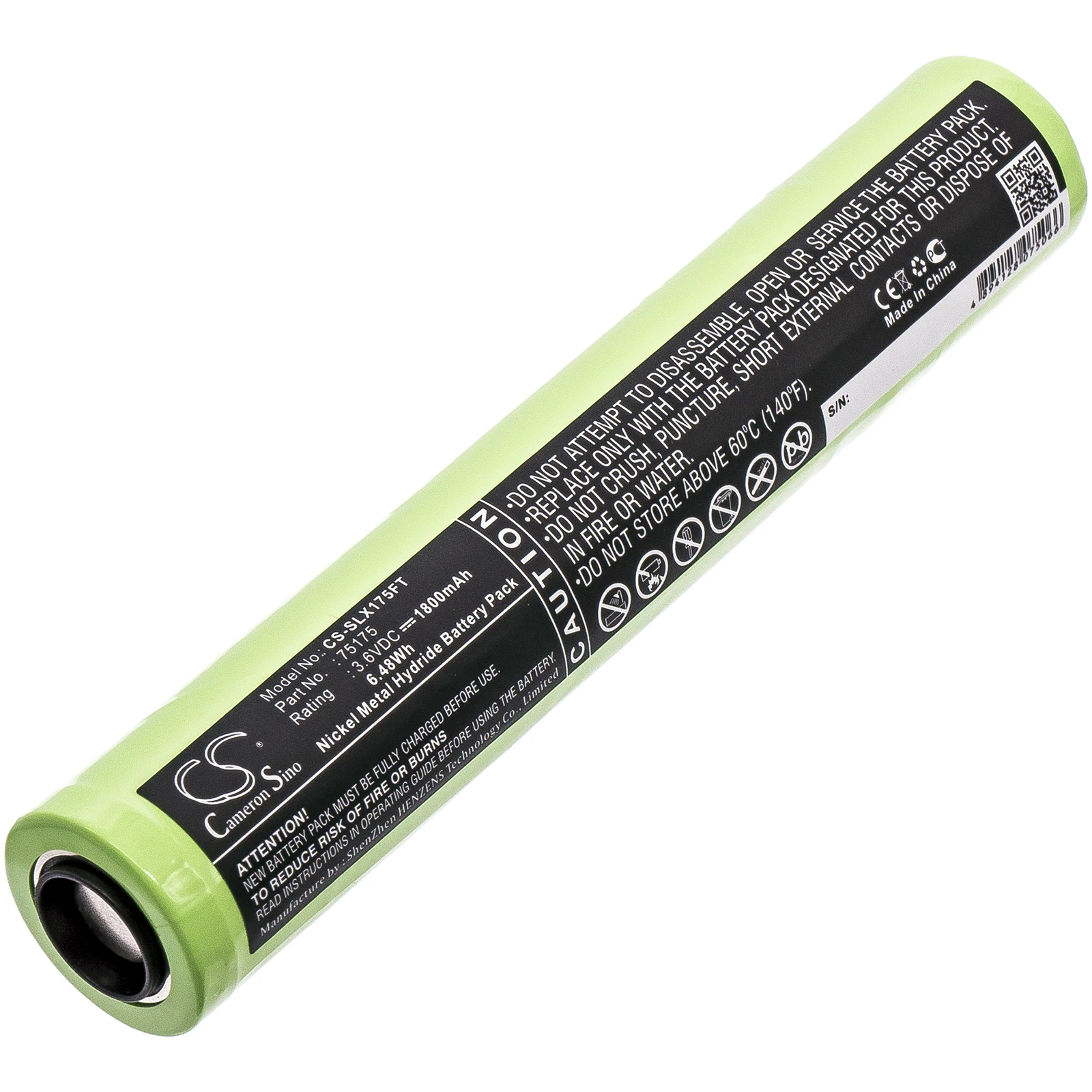 Премиум-аккумулятор для Streamlight 75516,75521,75522,75523,75524,75525,75526,75531,75532,75533,75534,75535,75536 1800 мАч/Вт/ч
Премиум-аккумулятор для Streamlight 75516,75521,75522,75523,75524,75525,75526,75531,75532,75533,75534,75535,75536 1800 мАч/Вт/ч