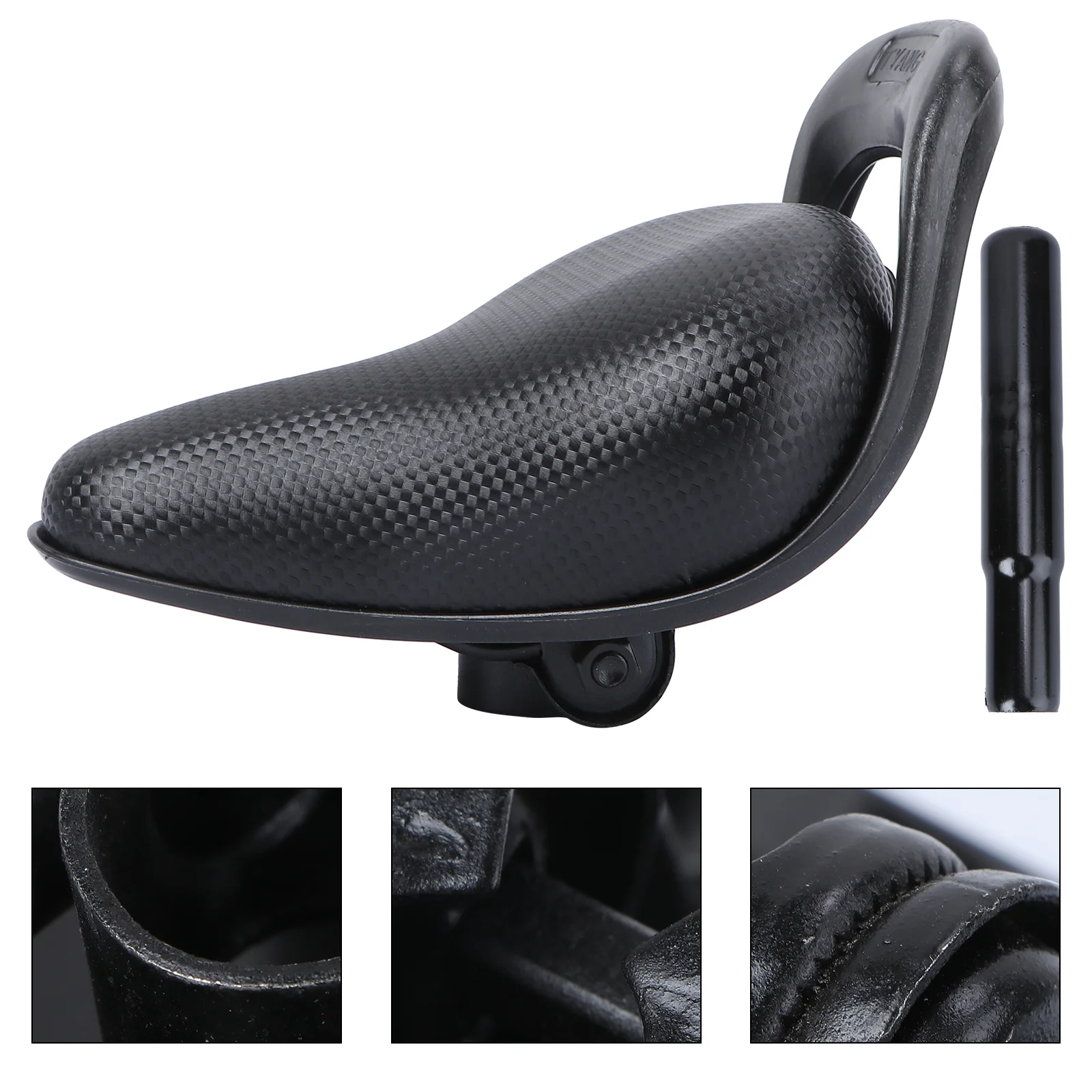 Children Bike Saddle Mountain Bike Seat Road MTB Comfortable Seat Cycling Seat Cushion Pad(Black)
Children Bike Saddle Mountain Bike Seat Road MTB Comfortable Seat Cycling Seat Cushion Pad(Black)