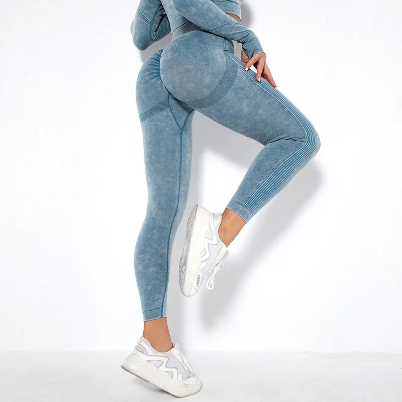 Леггинсы женские бесшовные с эффектом пуш-ап и высокой талией
Леггинсы женские бесшовные с эффектом пуш-ап и высокой талией