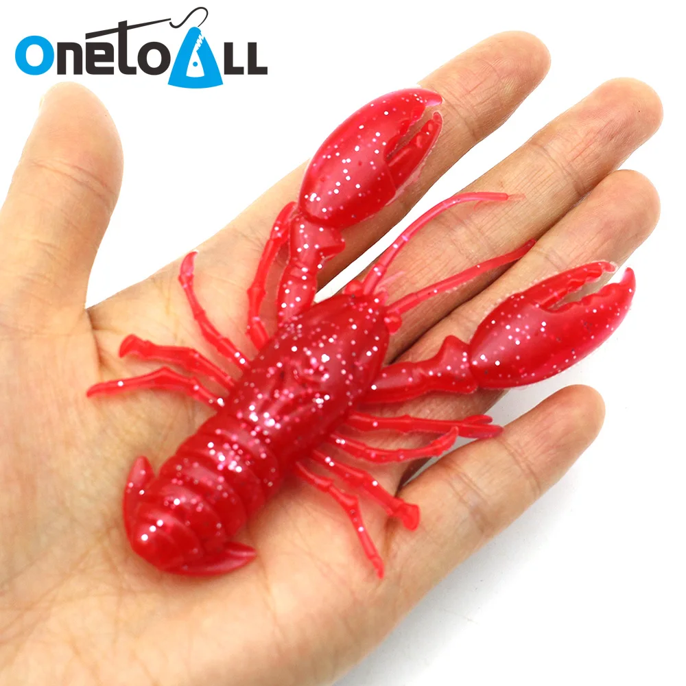 OnetoAll 10PCS 9 cm 12 g Craws Shrimp Odor Soft Fishing Lure Jigging Wobbler Crawfish Artificial Lobster Silicone Bass Worm Bait
OnetoAll 10PCS 9 cm 12 g Craws Shrimp Odor Soft Fishing Lure Jigging Wobbler Crawfish Artificial Lobster Silicone Bass Worm Bait