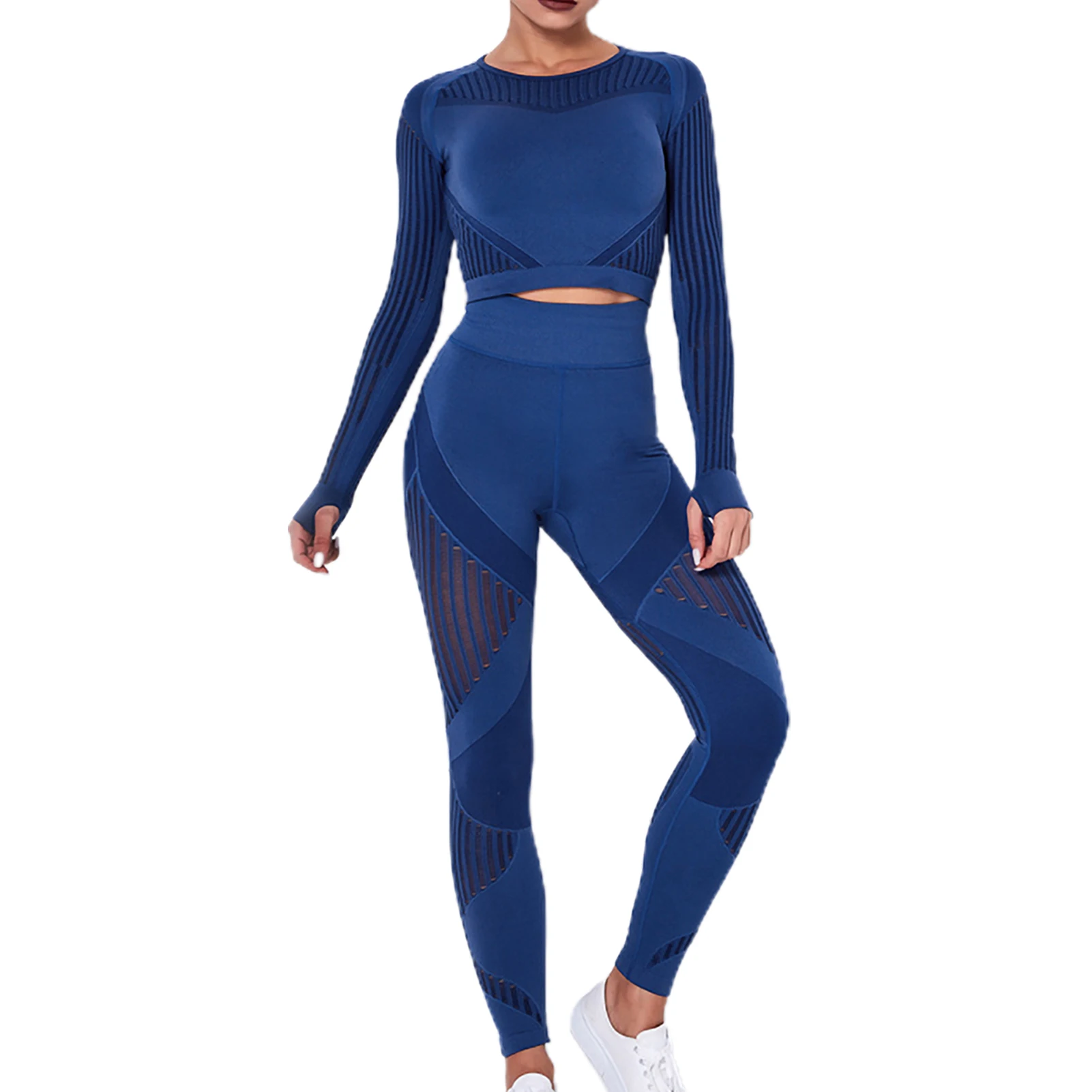 Hot Seamless Women's Yoga Suit Quick Dry Workout Clothes High Elastic Sportswear Yoga Fitness Running Two Piece Seamless
Hot Seamless Women's Yoga Suit Quick Dry Workout Clothes High Elastic Sportswear Yoga Fitness Running Two Piece Seamless