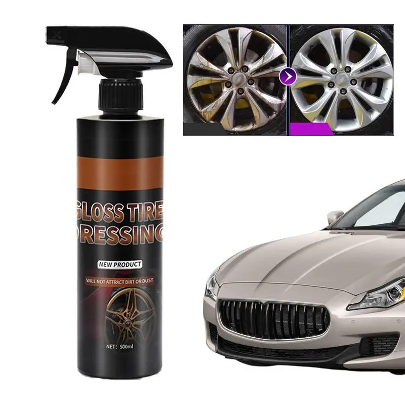 500ml Wheel Tire Cleaner Tire Shine Conditioner Anti-aging Blackening Polishing Tire Cleaning Retreading Oil Wax Car Care
500ml Wheel Tire Cleaner Tire Shine Conditioner Anti-aging Blackening Polishing Tire Cleaning Retreading Oil Wax Car Care