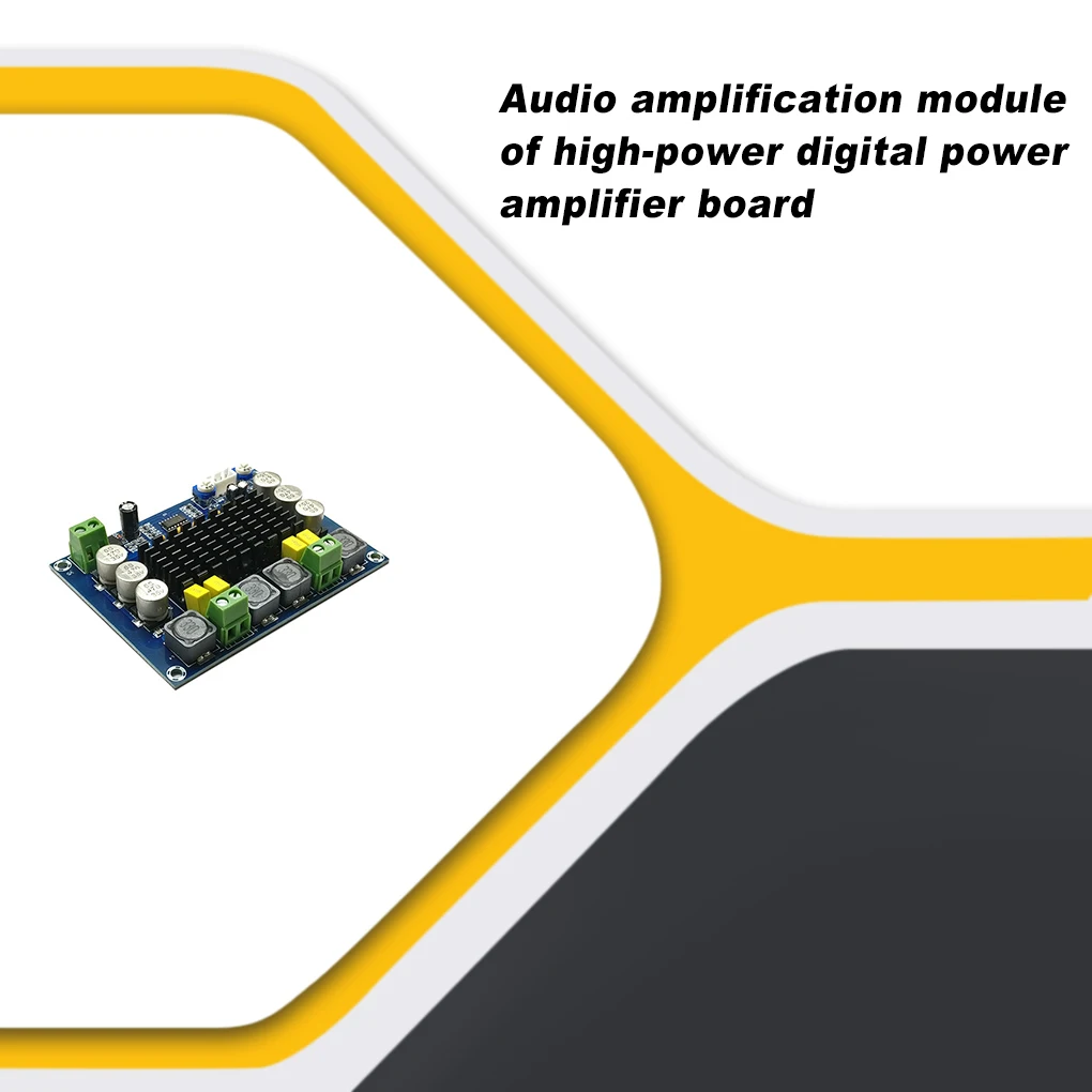 

2x120W Digital Amplifier Board Replacement Loudspeaker Module Electronic Component Audio Equipment Accessories