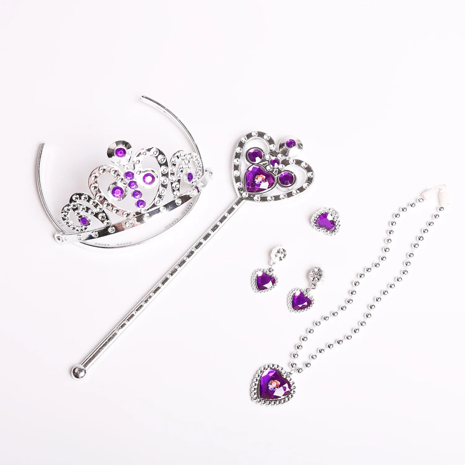 Disney Children's Jewelry Hairband Crown Headdress Girl Accessories Necklace Baby Kids Princess Hair Accessories Set Sophia
Disney Children's Jewelry Hairband Crown Headdress Girl Accessories Necklace Baby Kids Princess Hair Accessories Set Sophia