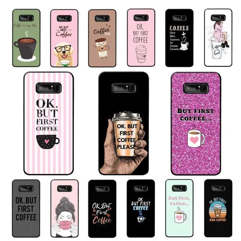 MaiYaCa Ok But First Coffee Phone Case for Samsung Note 5 7 8 9 10 20 pro plus lite ultra A21 12 02
MaiYaCa Ok But First Coffee Phone Case for Samsung Note 5 7 8 9 10 20 pro plus lite ultra A21 12 02