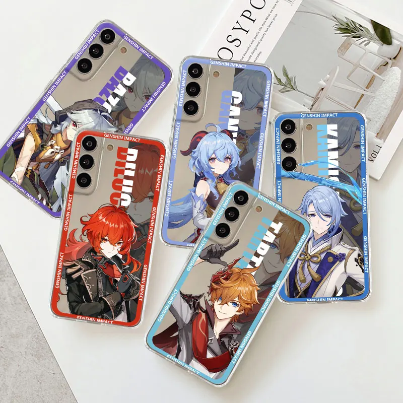 Phone Clear Case For Samsung Galaxy S22 S21 S20 Ultra FE S10 S9 S8 Plus Note 20 Ultra 10 8 9 Cover Funda Genshin Impact Xiao
Phone Clear Case For Samsung Galaxy S22 S21 S20 Ultra FE S10 S9 S8 Plus Note 20 Ultra 10 8 9 Cover Funda Genshin Impact Xiao