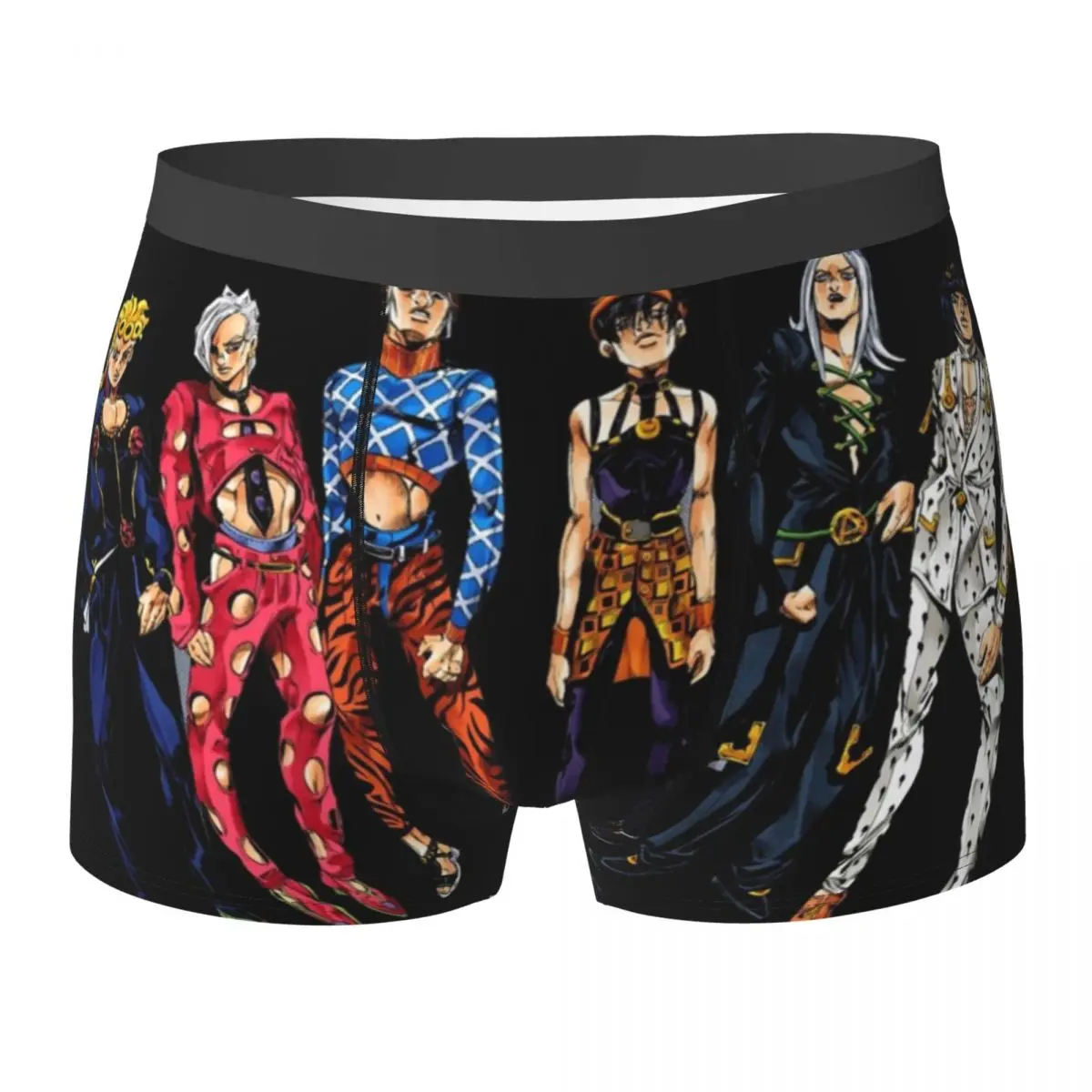 Jojo S Bizarre Adventure Underwear JOJOS BIZARRE ADVENTURE VENTO AUREO Man Underpants Printing Boxer Shorts Hot Boxer Brief
Jojo S Bizarre Adventure Underwear JOJOS BIZARRE ADVENTURE VENTO AUREO Man Underpants Printing Boxer Shorts Hot Boxer Brief
