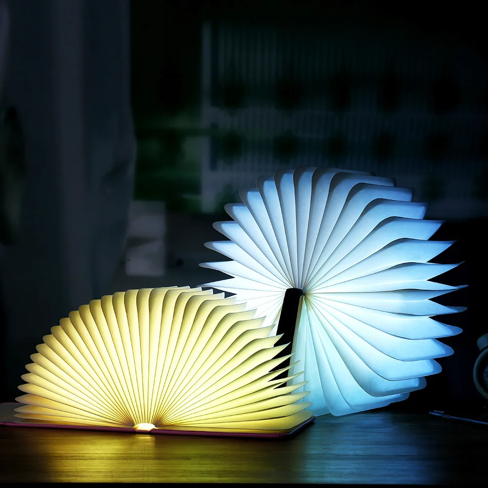 5 Colors 3D Wooden Book Light Creative Led Desk Lamp Flip Folding Night Light for Birthdays Holidays Home Decoration Accessories
5 Colors 3D Wooden Book Light Creative Led Desk Lamp Flip Folding Night Light for Birthdays Holidays Home Decoration Accessories